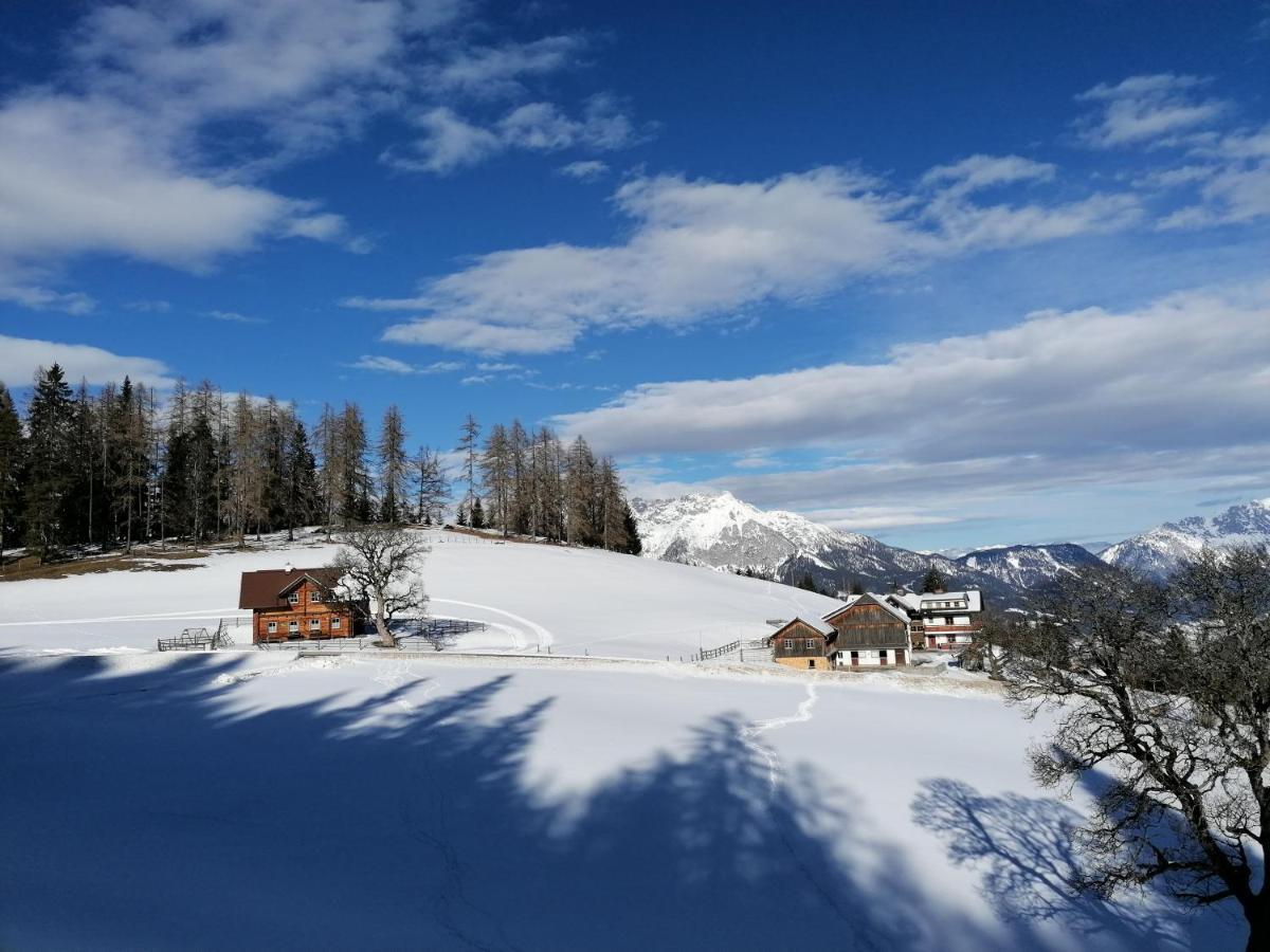 Ferienhaus Bichlhütte Pruggern Exterior foto