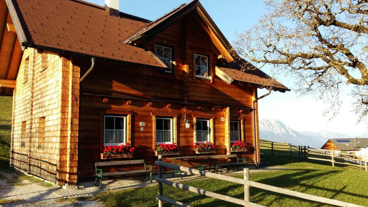 Ferienhaus Bichlhütte Pruggern Exterior foto